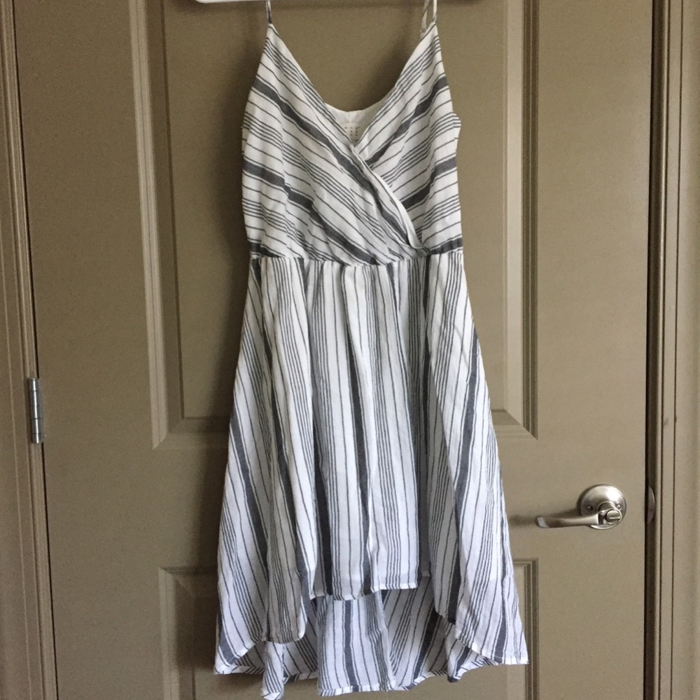 Spaghetti Strap High-Low Dress